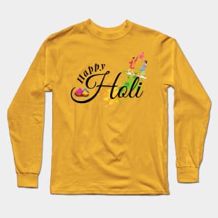 Happy Holi Festival Long Sleeve T-Shirt